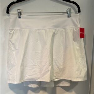 Spanx White Tennis Skirt